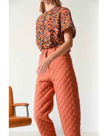 W for Wow Pants terracotta...