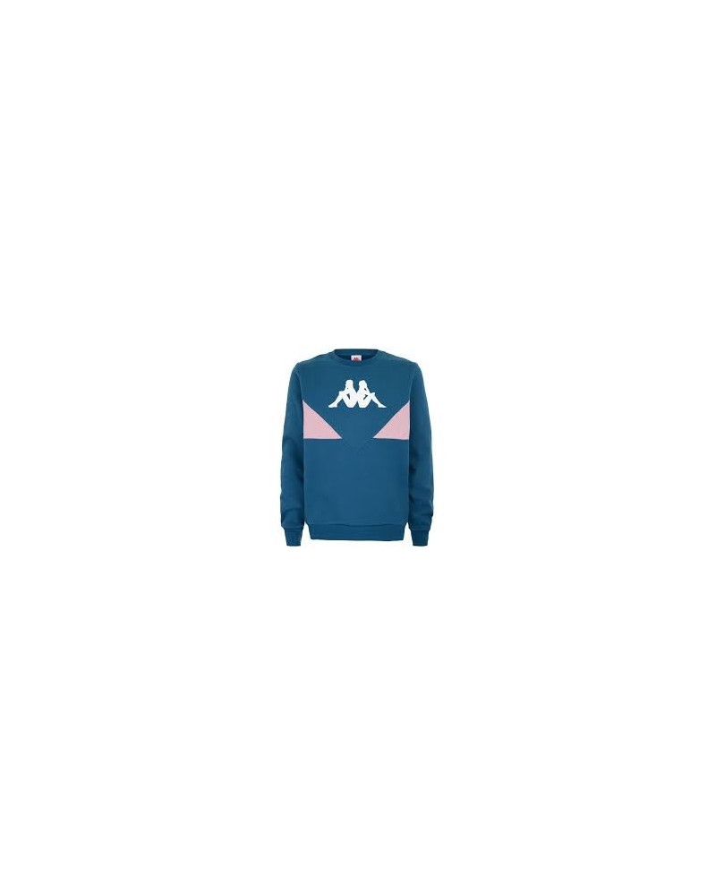 kappa AUTHENTIC 90 BRUM fleece jumper(blue petrol-pink)