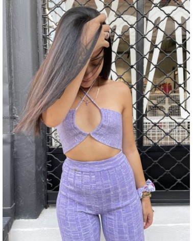 Cropped top Lilac Combos...