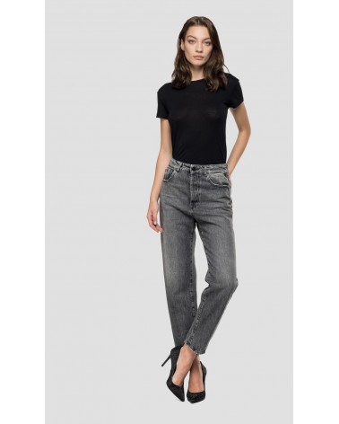 replay MOM FIT TYNA ROSE LABEL JEANS