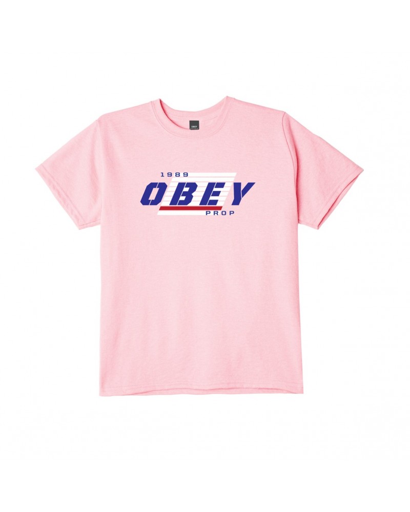 obey se sports! shrunken tee (light pink)